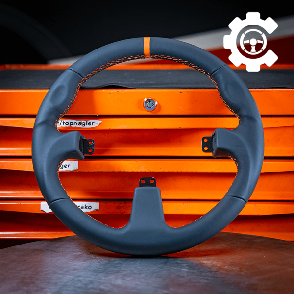 Asetek Round Black Leather Rim