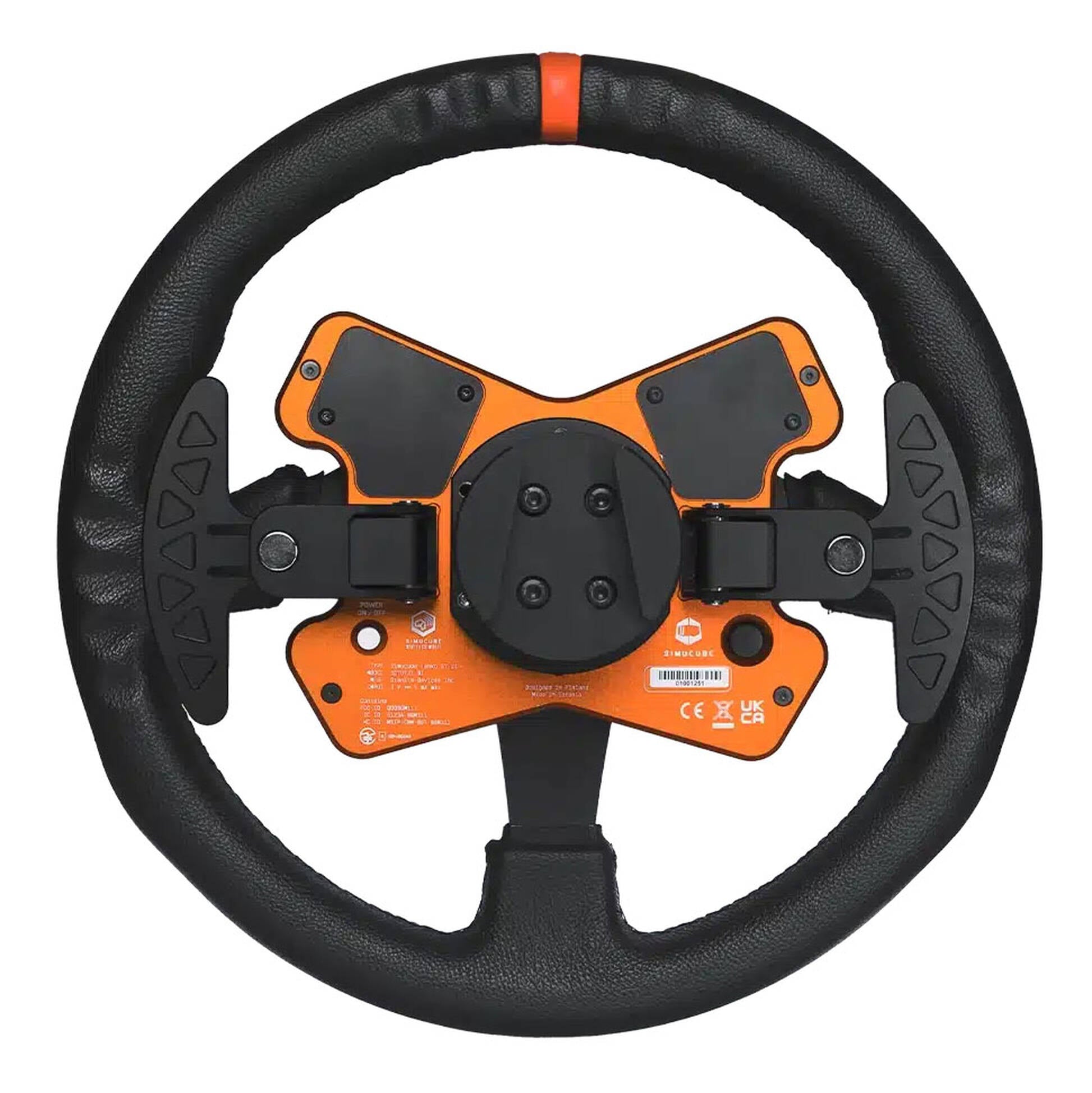 SIMUCUBE Tahko Round Black Steering Wheel