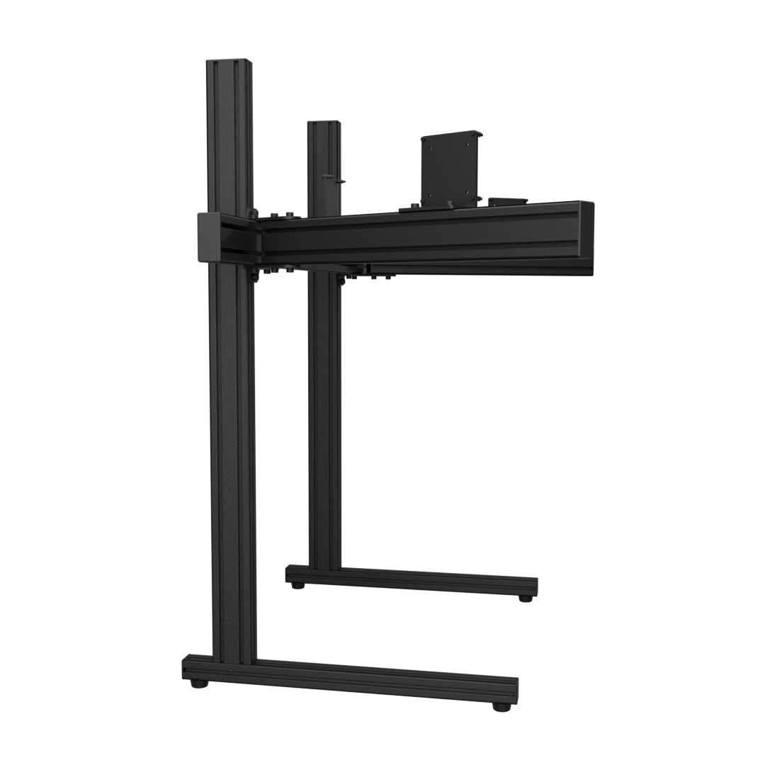 HELENTE Freestanding Triple Monitor Stand (up to 43")