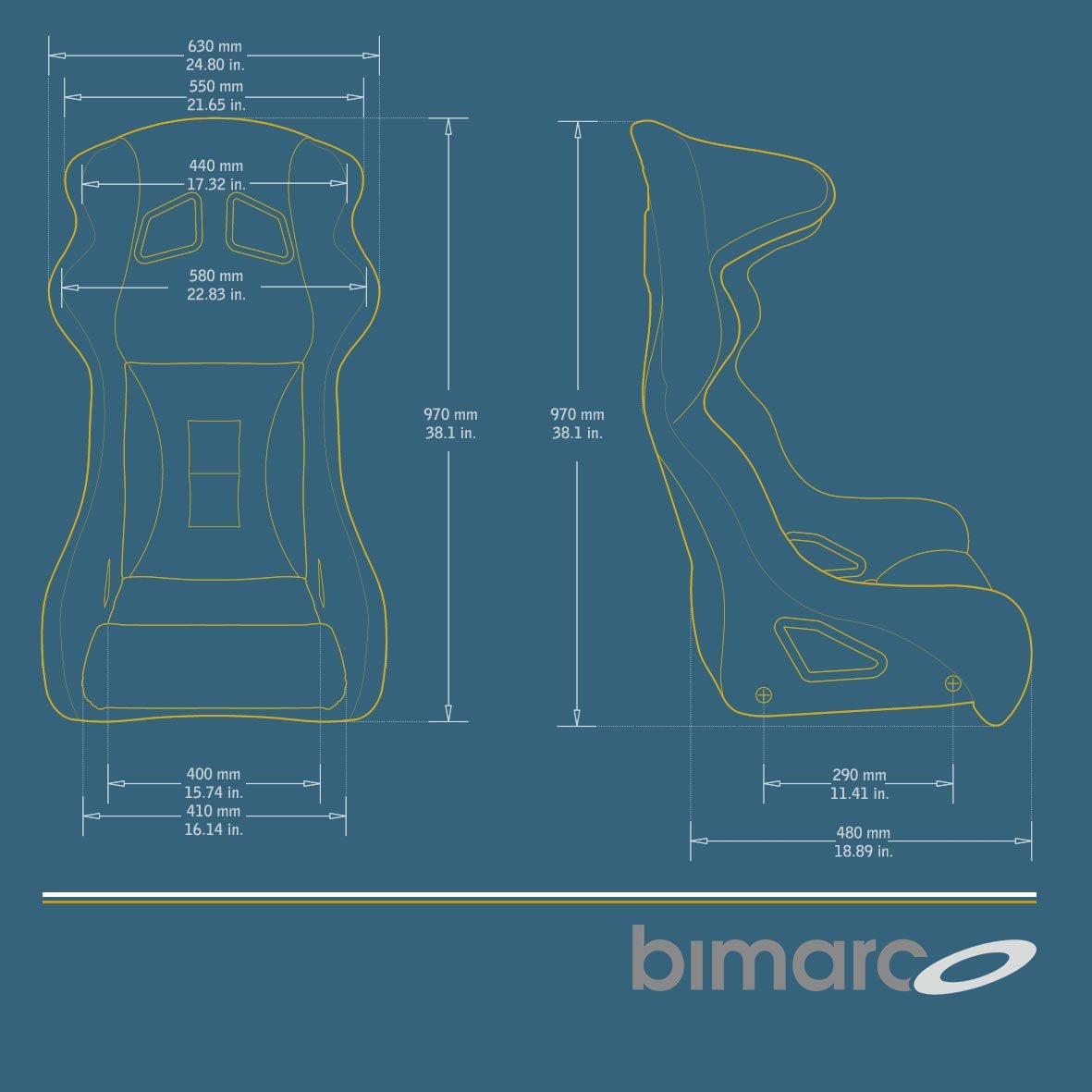 BIMARCO RACER XL seat