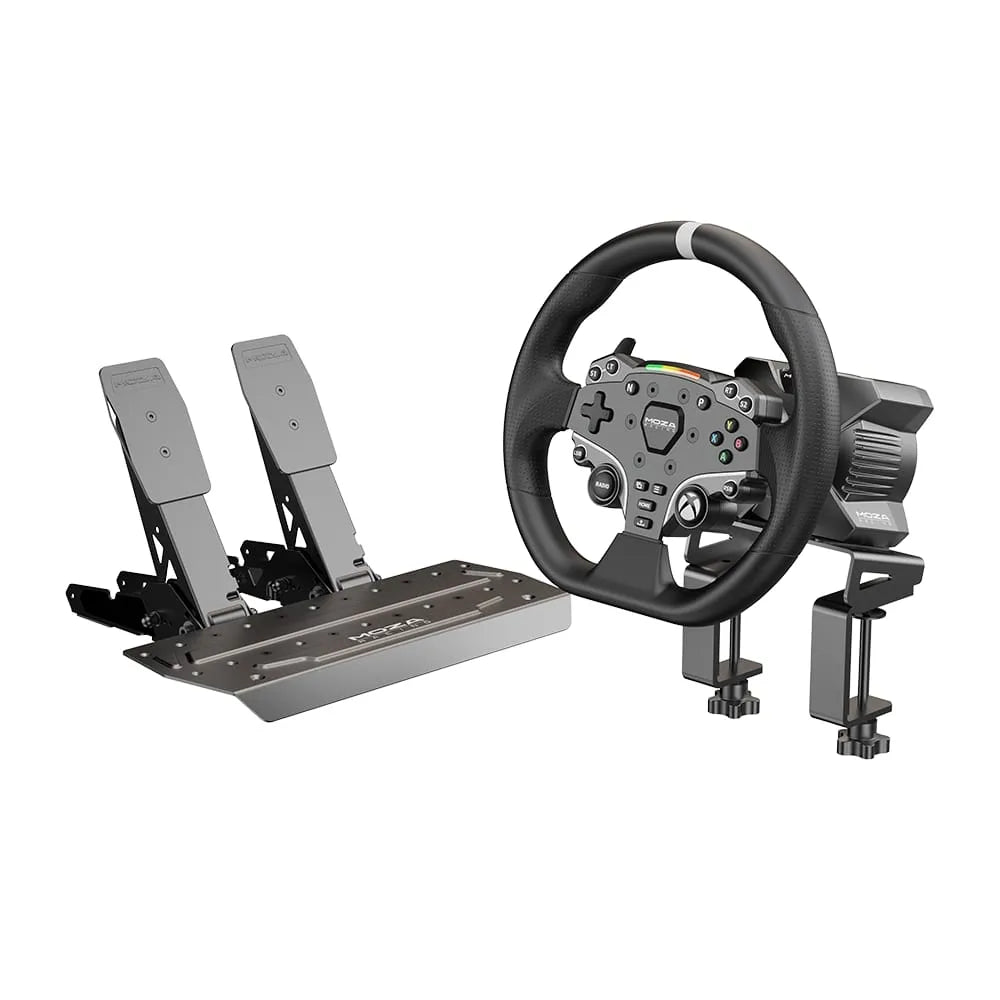 r3 racing wheel and pedals for xbox & pc MOZA R3 Bundle XBOX & PC
