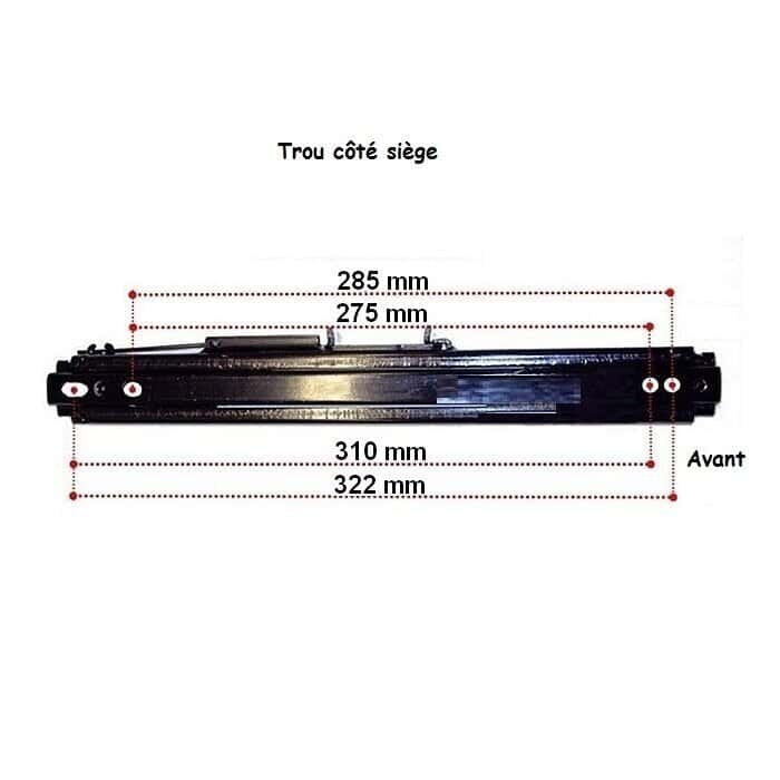 SPARCO Universal seat rails