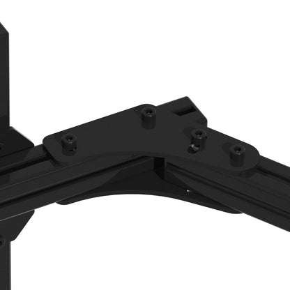 HELENTE Separate Triple Monitor Stand (up to 32")