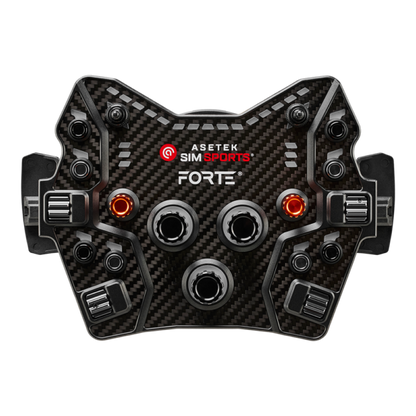Asetek Forte® GT Button Box (Black, Alu. Buttons)