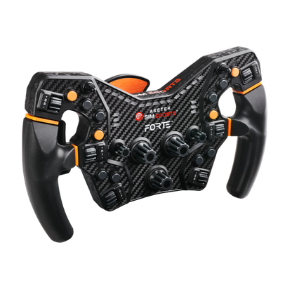 Asetek Forte® Formula Steering Wheel (Orange)