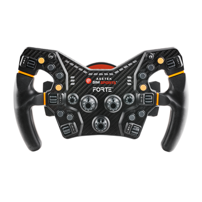 Asetek Forte® Formula Steering Wheel (Orange)