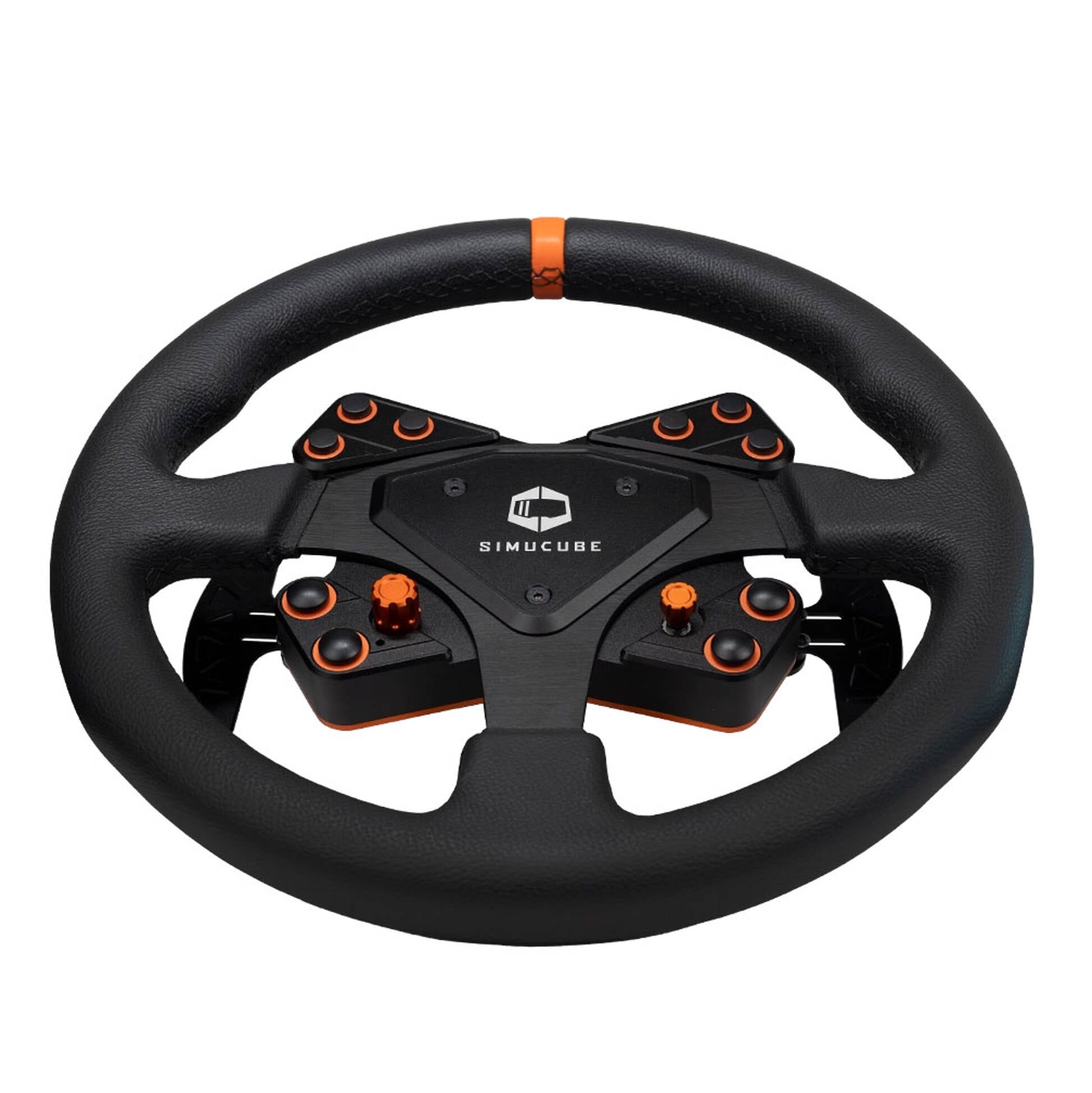 SIMUCUBE Tahko Round Black Steering Wheel
