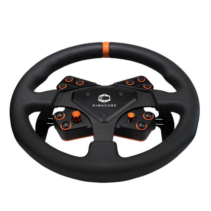 SIMUCUBE Tahko Round Black Steering Wheel
