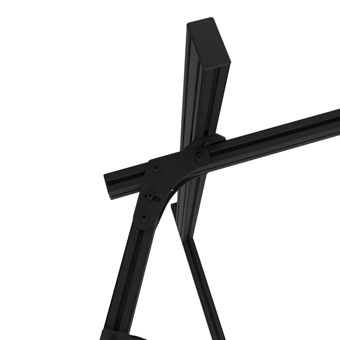 HELENTE Freestanding Triple Monitor Stand (up to 32")