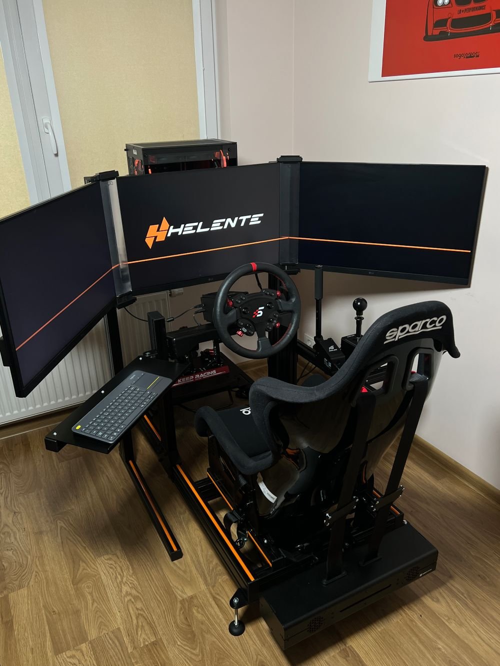 HELENTE "H1" Racing Simulator