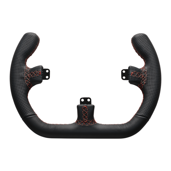 Asetek Open D Black Leather Rim