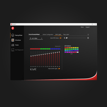 Asetek Forte® Formula Steering Wheel (Orange)