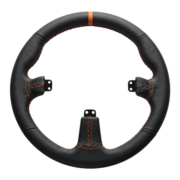 Asetek Round Black Leather Rim