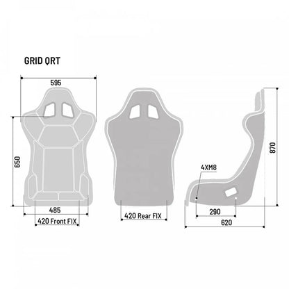 SPARCO GRID Q QRT seat