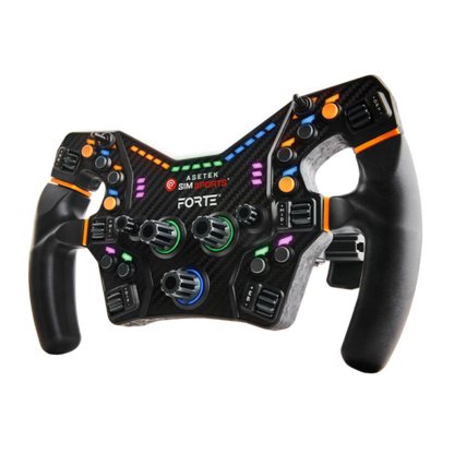 Asetek Forte® Formula Steering Wheel (Orange)