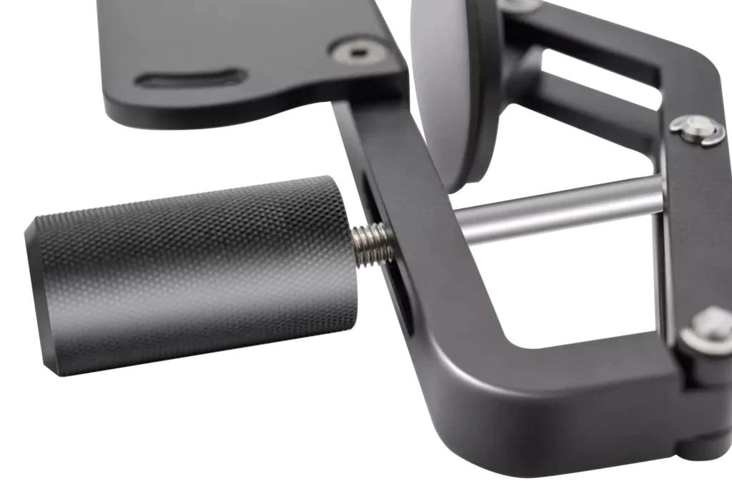 Close-up of Simagic multifunctional table clamp