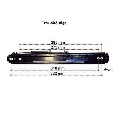 SPARCO Universal seat rails