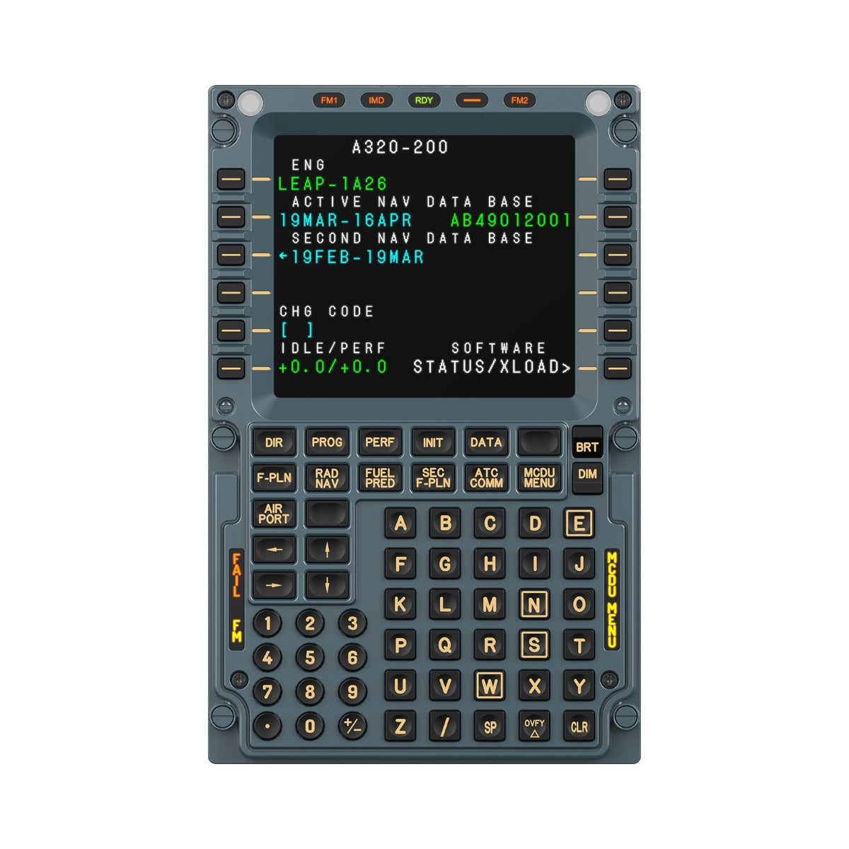 MOZA MA3F Flight Computer Display